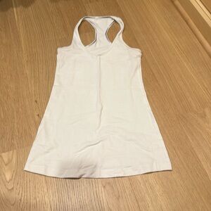 White LuluLemon Tank